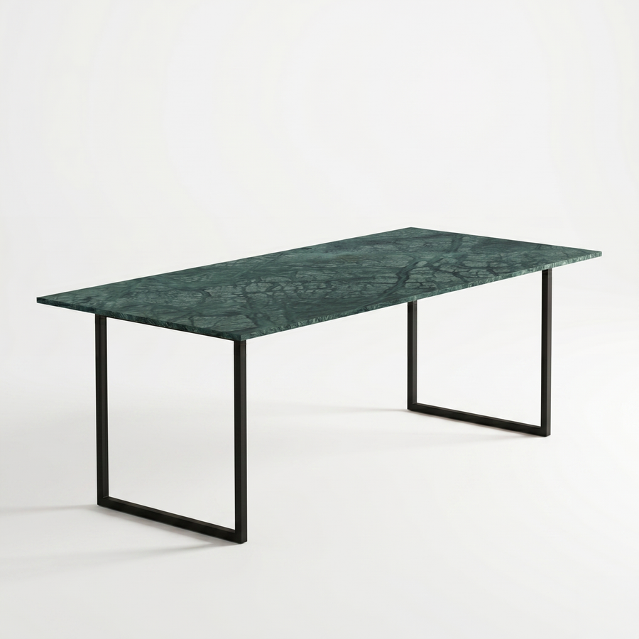 Parker Rectangular Verde Guatemala Green Dining Table